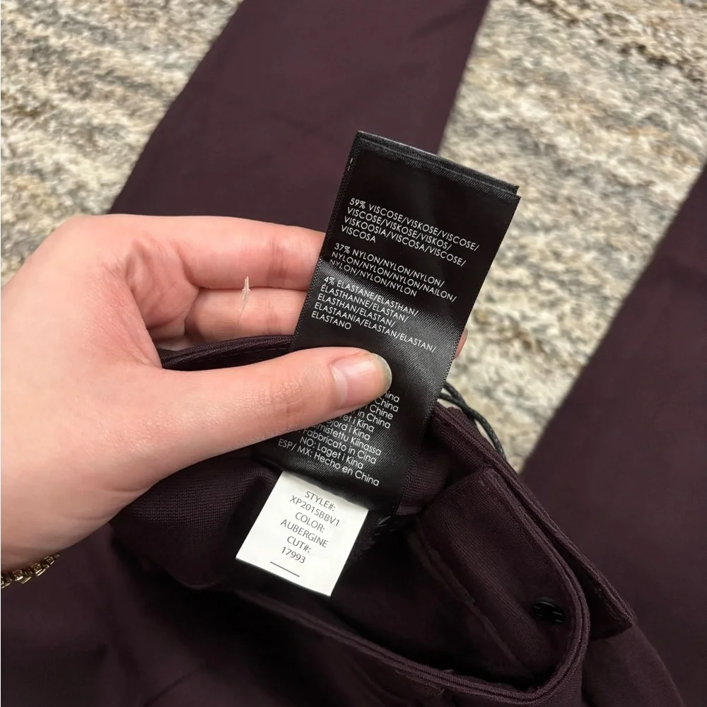 Liverpool Mid Rise Skinny Jeans Aubergine Sz 2/26P NWT | Liverpool Skinny NEW- - Picture 10 of 13